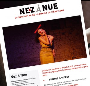 Dossier de presse Nez à Nue - Compagnie Terre Sauvage